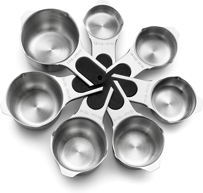 Spring Chef Magnetic Stainless Steel Measuring Spoons & Cups