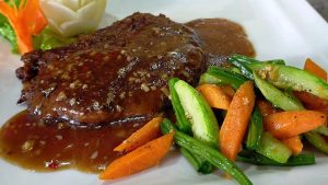 Beef Steak with Garlic Butter